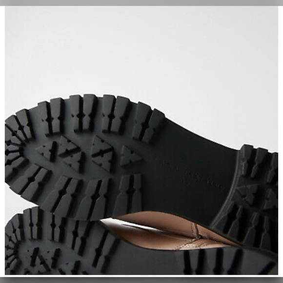 LACED LEATHER ANKLE BOOTS TRF - Picture 4 of 10